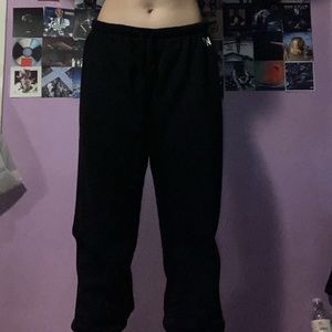 VS PINK black sweatpants